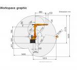±0.04mm Repeatability Robotic Welding Arm With IP65 Protection For Welding Solutions