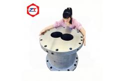China 41CrAlMo7 Twin Screw Extruder Components Barrel for Plastic Machine Petrochemical Industry supplier