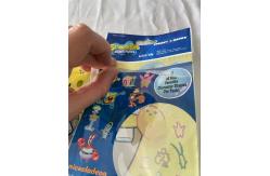 China Self Adhesive Seal Bopp Poly Bag For Jewelry Earrings Packaging Custom Printed supplier