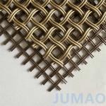 3.8m Length Decorative Architectural Crimped Mesh Ceiling Facades for sale