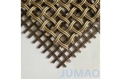China 3.8m Length Decorative Architectural Crimped Mesh Ceiling Facades supplier