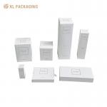 Kraft Paper Folding Perfume Box White Drawer Fragrance Paper Box Packaging With Handle