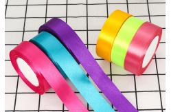 China Gift Wrapping Polyester Satin Ribbon For Flower Packing Holiday Gift Box Ribbon supplier
