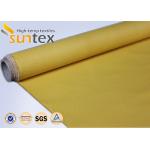 High Temperature Insulation Fireproof Silicone Coated Fiberglass Fabric for sale