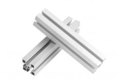 China 6063 Alloy Aluminum Profile System T Track V Slot Frame Profiles Electrophoresis supplier