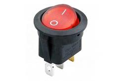 China 80N Round 2 Pin SPST On Off Toggle Rocker Switch supplier
