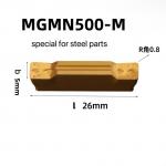 Parting Inserts Grooving Insert Mgmn500-M Tungsten Carbide Lathe Tool Parting Insert Grooving Insert for sale
