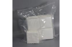 China Extremely Soft Polyester Cleanroom Paper Mechanical Strength White Microfiber Cleaning Wipes supplier