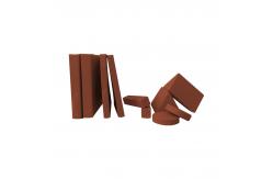 China Creative Kids Modular Microsuede Floor Foam Play Couch For Playroom supplier