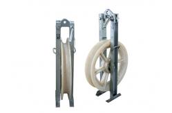 China Single Wheel 20KN Overhead Line Stringing Blocks supplier