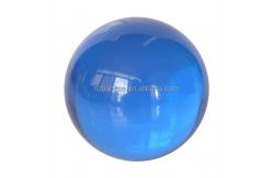 China 100mm Large Clear Acrylic Sphere Customized Plastic Transparent Red Acrylic Ball supplier
