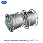 Hexagon Galvanized Cable Pulling Device With 6 Squares Anti Twist Pilot Wire Rope for sale
