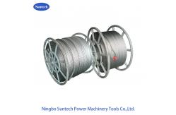 China Hexagon Galvanized Cable Pulling Device With 6 Squares Anti Twist Pilot Wire Rope supplier