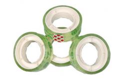 China 18mm Pure Crystal Clear BOPP Stationery Tape Strong Adhesive ISO&SGS Certificated supplier