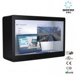 Customized Transparent Monitor Screen / Floor Standing LCD Transparent Touch Screen for sale