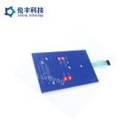 Medical Flat Membrane Keypad with DC 12V Voltage Rating and Wide Operating Temperature Range for sale