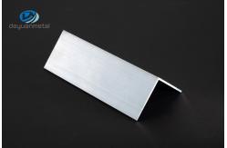 China 6063 Alu Right Angle Aluminium Profile Extrusion ASTM Approved Mill Finish supplier