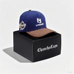 Custom Baseball Cap Corrugated Cardboard Mailing Boxes Recycled Paper Tube With Magnet Shape For Shipping for sale