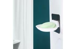 China Irregularity Drain Water ABS PVC Plastic Soap Box Double Layer supplier