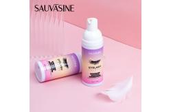 China Aloe Eyelashes Extension Shampoo Cleanser 50ml With Shampoo Brush supplier