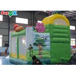 Insect Print Themed Inflatable Bounce Trampoline House With Slide