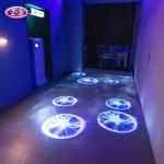 Retail Marketing Solution Interactive Floor Projector With Immersive Games 