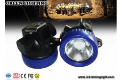 China IP68 wireless anti-explosive 4500lux rechargeable led headlamp with single charger supplier