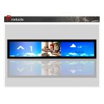 Bar - Type Network LCD Advertising Display For  Elevator  Spare Parts for sale