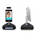 Android OS Face Recognition Temperature Kiosk Facial Temperature Scanner Kiosk for sale