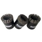 Surface Set Diamond Core Drill Bits For Rock PQ3 NTW BTW HTW for sale