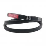Polyester Cotton Canvas Outside Fabric Industrial Wrapped Rubber V Belt for Machine for sale