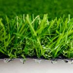 Non Infill Synthetic Turf 25mm Artificial Grass High Dtex For Sports Fields And Landscaping Decorations for sale