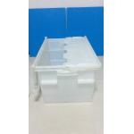Standard Size PP Plastic Attached Lid Containers Higher Loading Capacity