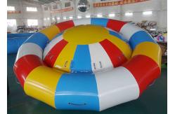 China Ocean Disco Boat Inflatable Towable Tube / Floating Spinner Boat supplier