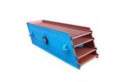 China Linear Vibrating Screen Dual Motor Ore Dressing Equipment supplier