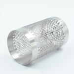 Stainless Steel 304 316l Wire Mesh Filter Tube Perforated Punching for sale