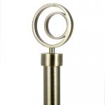 16mm Diameter Moon Stainless Steel Exquisite Curtain Rod
