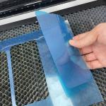 40W Mobile Phone Tempered Glass Cutting Machine With Daqin Laser Cut Software