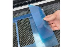 China 40W Mobile Phone Tempered Glass Cutting Machine With Daqin Laser Cut Software supplier