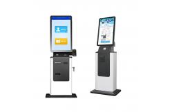 China Cash Accept Self Service Machine , Payment Terminal Kiosk For Government Hospital supplier