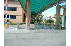 China Vertical Tripod Access Control Turnstiles 420mm ( L ) * 330mm ( W ) * 990mm ( H ) supplier