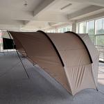 Lightweight Camping Square Sun Shade Canopy Sunscreen Rainproof Eggshell Canopy