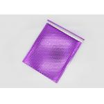 VMPET/CPE Structure Metallic Bubble Wrap Envelopes Custom Printing Self Sealed for sale