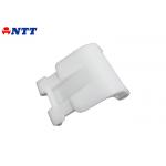 Linkage Industrial Plastic Molding Parts POM Material Pure White Color for sale