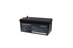 China 12V Lithium RV LiFePo4 Battery 240AH Home Storage System With MPPT Controller supplier