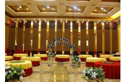 China Sound Proof Panels Office Folding Partition Walls Removable Hanging System Melamine Surface supplier