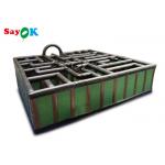 Inflatable Carnival Games Kids 10x10x2.5m Inflatable Sports Games Obstacle Course
