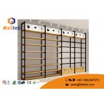 Cosmetic Boutique Wooden Display Shelves Wood Store Fixtures Flooring Stand for sale