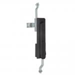 Rod Control Handle Plane Cabinet Latch Lock Plastic Black Color for sale