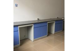 China High Durability Lab Wall Bench With Modern Design And Ceramic Table Top supplier